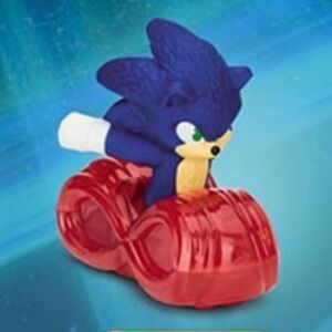 Sonic 2 The Hedgehog McDonald's Happy Meal Rev-Up Toy #3 Sega Sealed Perfect New